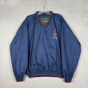 1996 Atlanta Olympics Navy Windbreaker